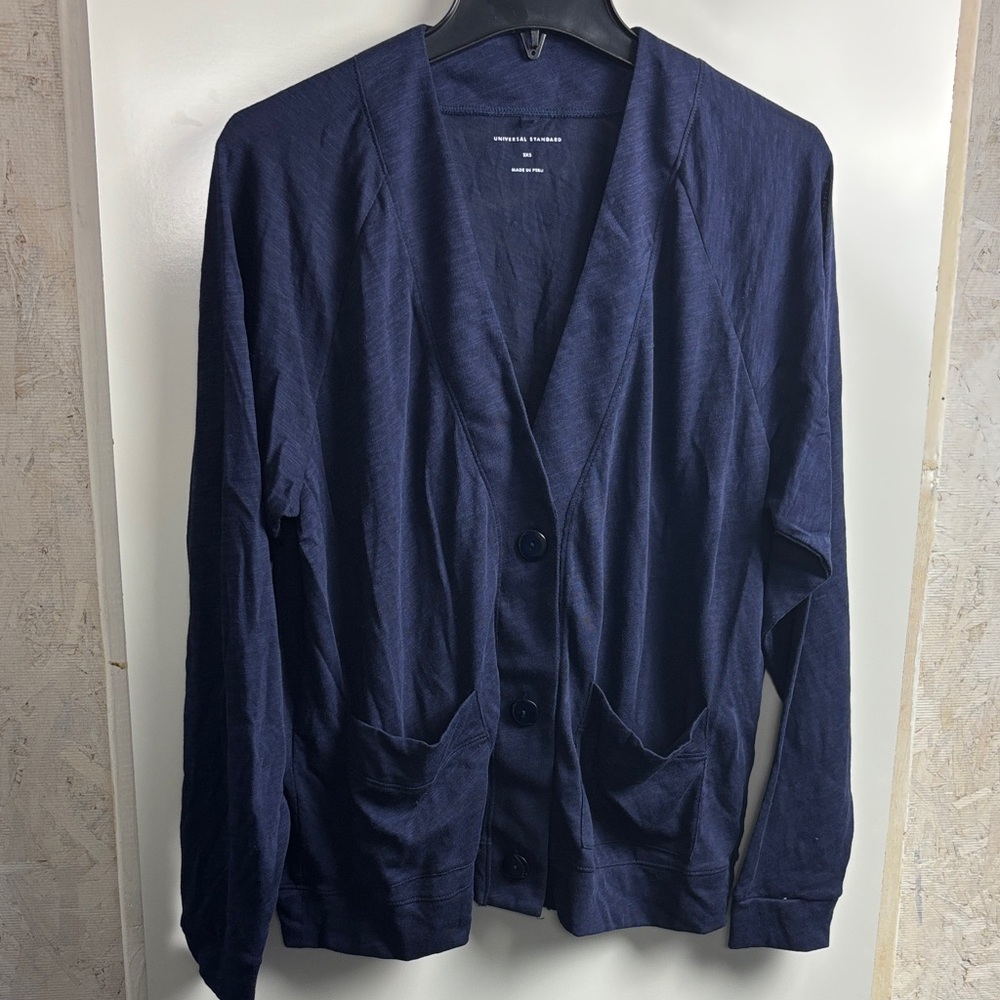 Universal Standard‎ Button Up Long Sleeve cardigan Sweater
